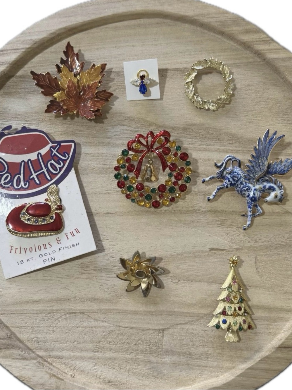 NEW! Vintage Brooch Lot - Holiday and Designer